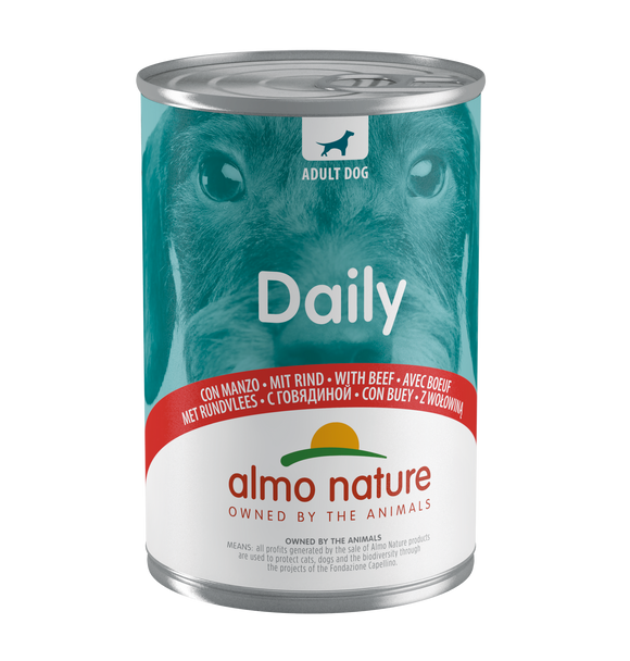 ALMO NAT DMENU DOG RUND 400 GR