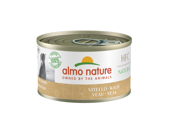 ALMO NAT HFC DOG KALFSVLEES  95 GR