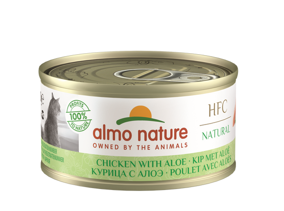 ALMO NAT HFC CAT LIGHT KIP/ALOË 70 GR