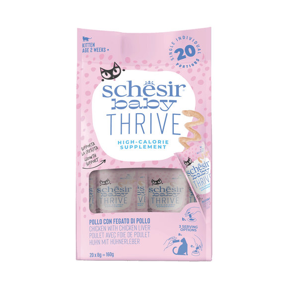 SCHESIR BABY THRIVE KITTEN KIP 20x8 GR