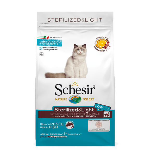 SCHESIR KAT DRY STERILIZED VIS 1.5 KG