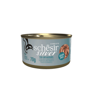 SCHESIR SILVER KAT TONIJN&MAKREL 70 GR