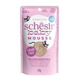 SCHESIR BABY KITTEN KIP MOUSSE 70 GR