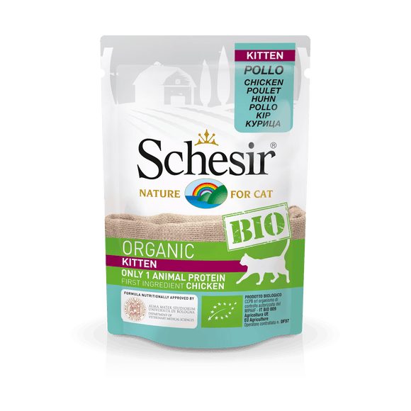 SCHESIR KITTEN BIO KIP 85 GR