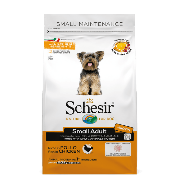 SCHESIR HOND DRY S MAINT. KIP 800 GR