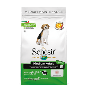 SCHESIR HOND DRY MEDIUM LAM 3 KG