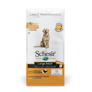 SCHESIR HOND DRY LARGE KIP 12 KG