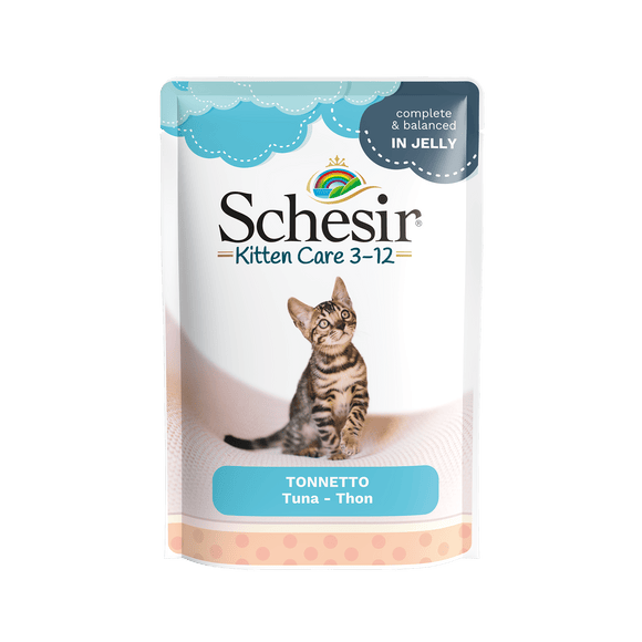 SCHESIR KITTEN TONIJN 3-12  85 GR