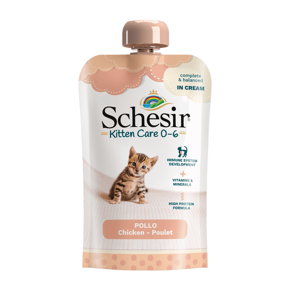 SCHESIR KITTEN CREAM 0-6 KIP 150 GR