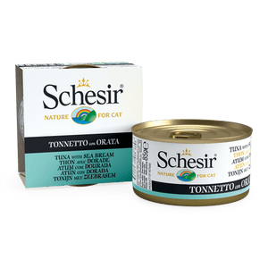 SCHESIR KAT TONIJN ZEEBRASEM 85 GR