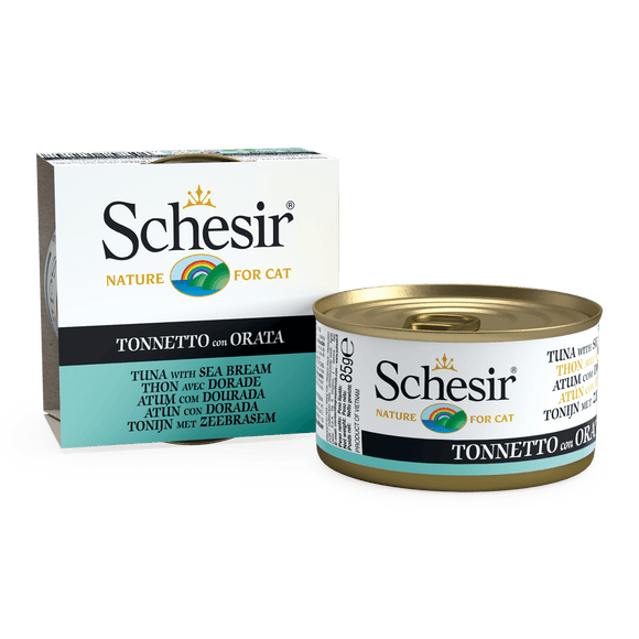 SCHESIR KAT TONIJN ZEEBRASEM 85 GR