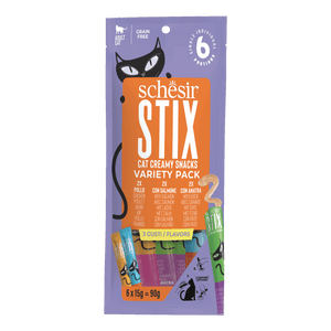 SCHESIR STIX KAT VARIETY PACK 6x15 GR