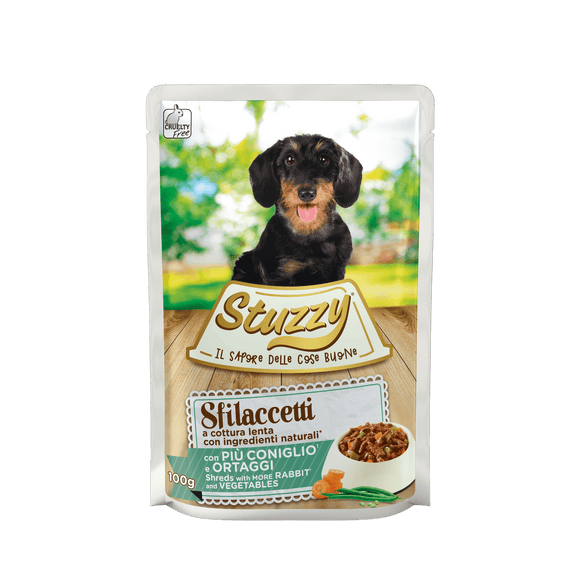 STUZZY HOND SFILACCETTI KONIJN 100 GR