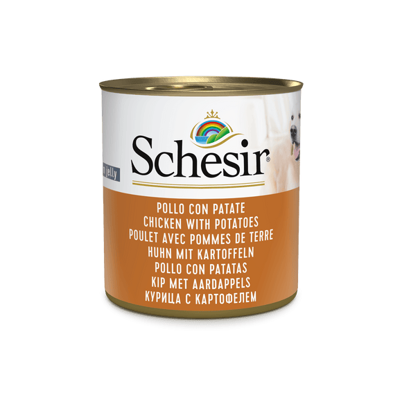 SCHESIR HOND KIP AARDAPPEL 285 GR