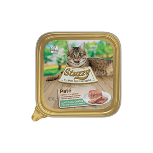 STUZZY KAT PATE KALF WORTEL 100 GR