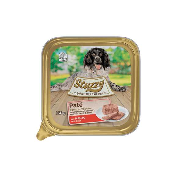 STUZZY HOND PATE RUND 150 GR