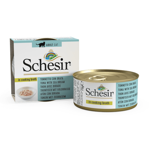 SCHESIR KAT BOUILLON TONIJN ZBRA 70 GR