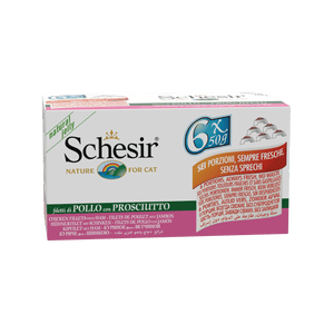 SCHESIR KAT KIPFILET HAM 6x50 GR