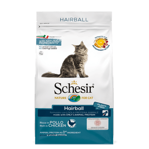 SCHESIR KAT DRY HAIRBALL KIP 400 GR