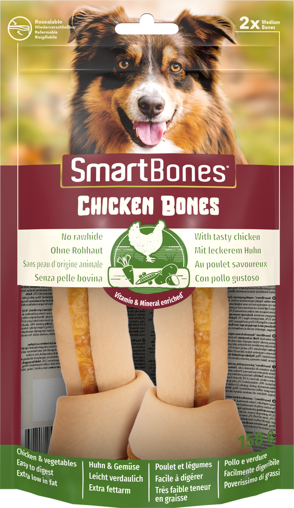 SMARTBONES CHICKEN MEDIUM  2 ST