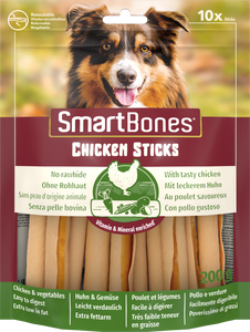 SMARTBONES CHICKEN STICKS 10 ST