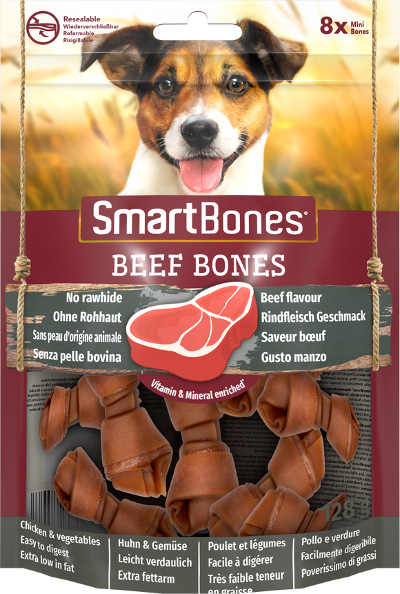 SMARTBONES BEEF MINI  8 ST