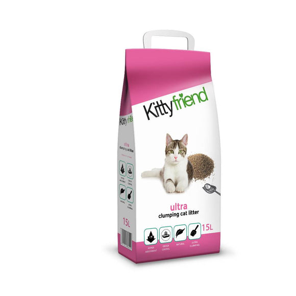 KITTYFRIEND ULTRA CLUMPING 15 LTR