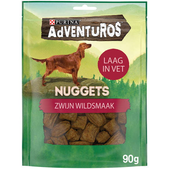 ADVENTUROS NUGGETS ZWIJN 90 GR