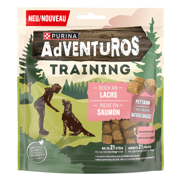 ADVENTUROS TRAINING TREATS ZALM 115 GR