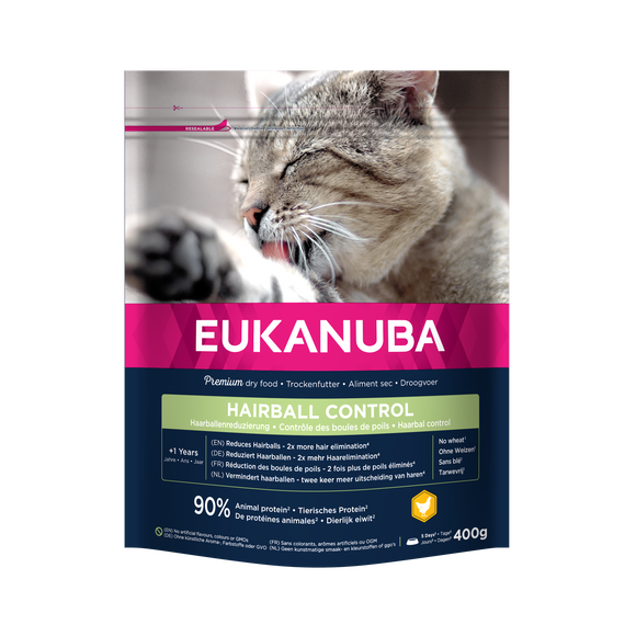 EUK CAT AD HAIRBALL CONTROL CKN 400 GR