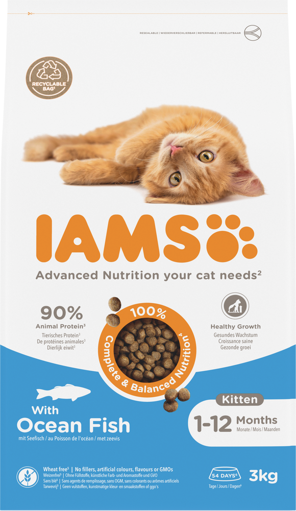 IAMS CAT KIT OC FISH 3 KG