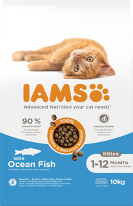 IAMS CAT KIT OC FISH 10 KG