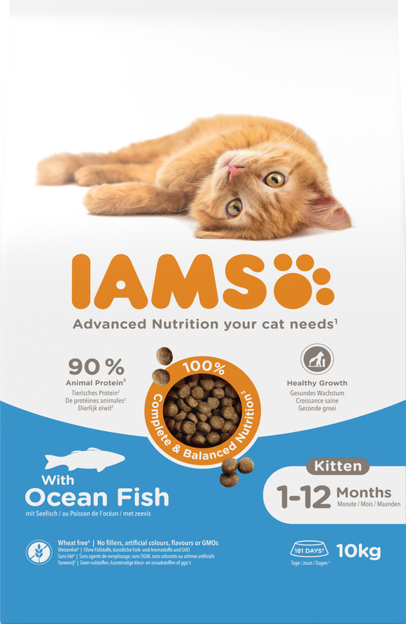 IAMS CAT KIT OC FISH 10 KG