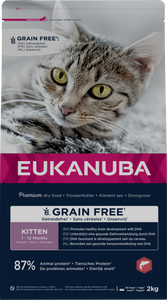 EUK CAT KITTEN GRAINFREE SALMON 2 KG