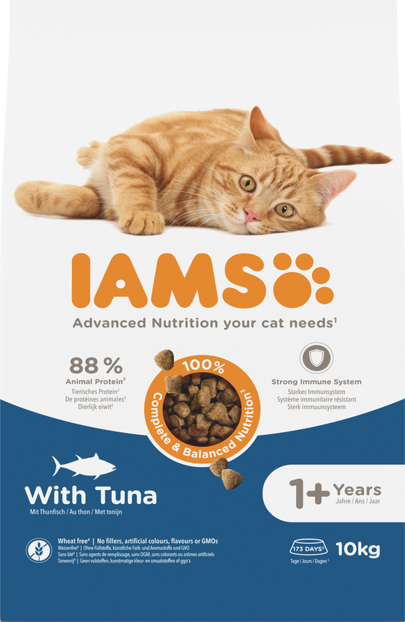 IAMS CAT ADULT TUNA 10 KG