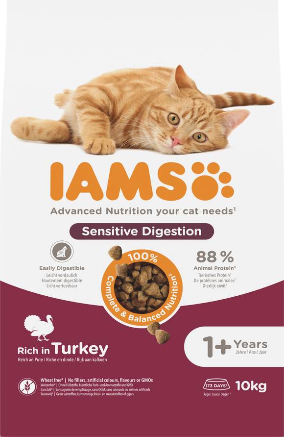 IAMS CAT AD SENS DIGEST TURKEY 10 KG