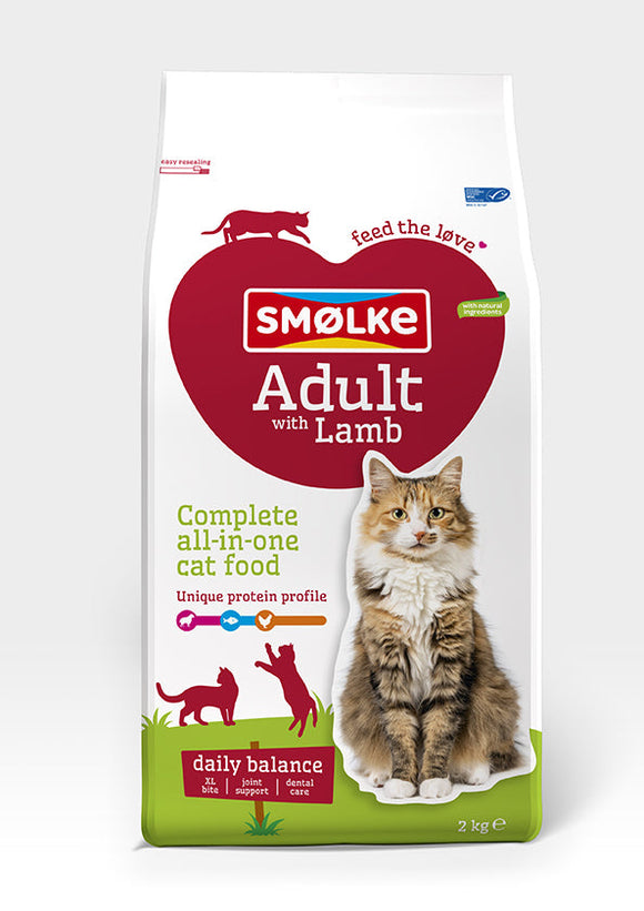 SMOLKE KAT ADULT LAMB 2 KG