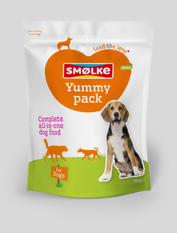 SMØLKE YUMMY PACK SENIOR MEDIUM 700 GR