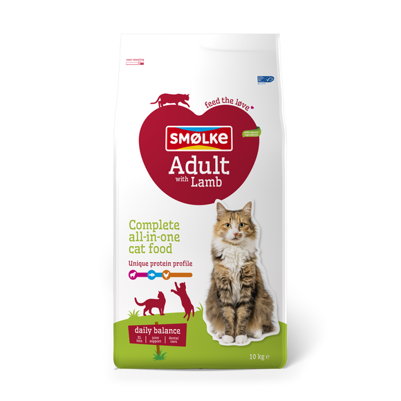 SMOLKE KAT ADULT LAMB 10 KG