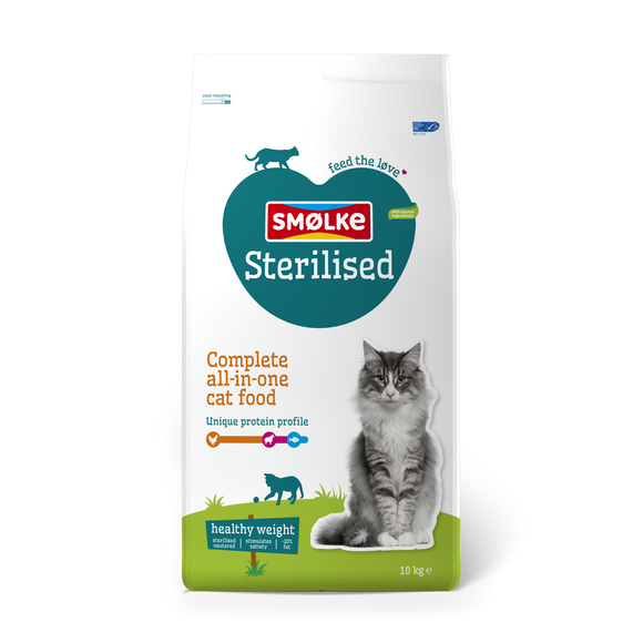 SMOLKE KAT STERILISED 10 KG