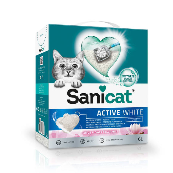 SANICAT ACTIVE WHITE LOTUS 6 LTR