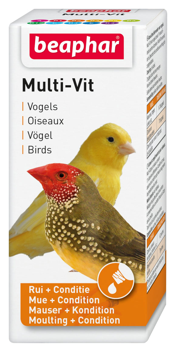 BEAPHAR MULTI VIT VOGEL 20 ML