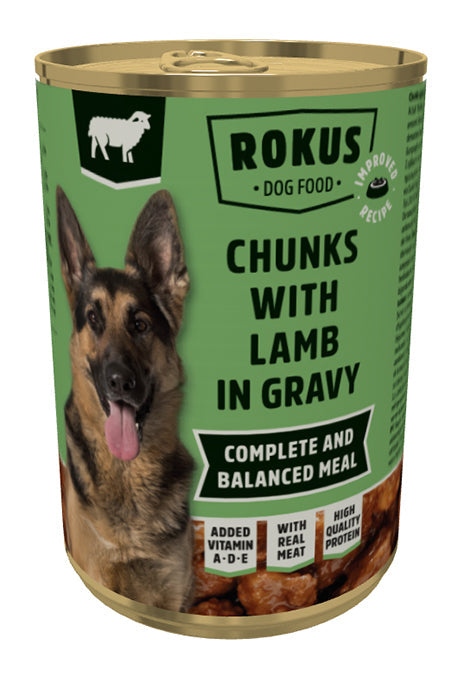 ROKUS DOG ADULT LAMB 415 GR