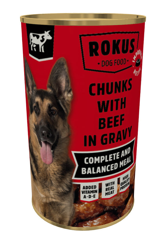 ROKUS DOG ADULT BEEF 1240 GR