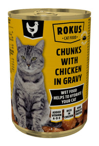 ROKUS CAT ADULT CHICKEN 415 GR