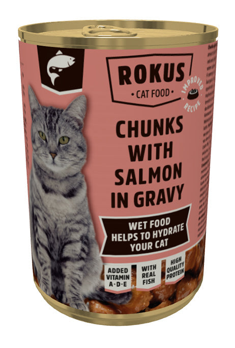 ROKUS CAT ADULT SALMON 415 GR