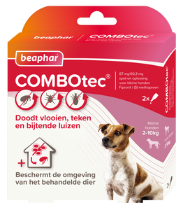 BEAPHAR COMBOTEC HOND 2-10KG 2 PIP