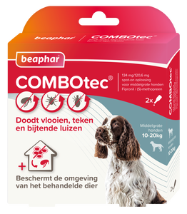 BEAPHAR COMBOTEC HOND 10-20KG 2 PIP