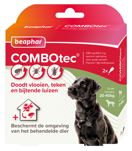 BEAPHAR COMBOTEC HOND 20-40KG 2 PIP