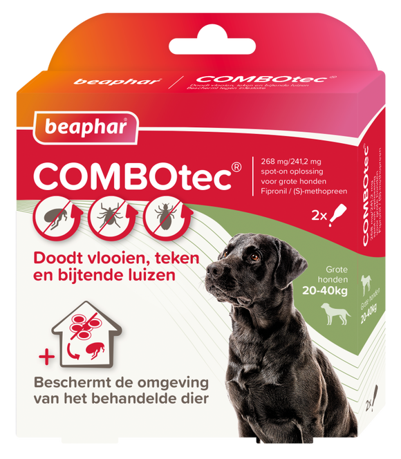 BEAPHAR COMBOTEC HOND 20-40KG 2 PIP